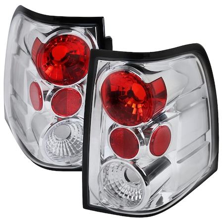 Spec-D Tuning 03-06 Ford Expedition Altezza Tail Light Chrome LT-EPED03-TM